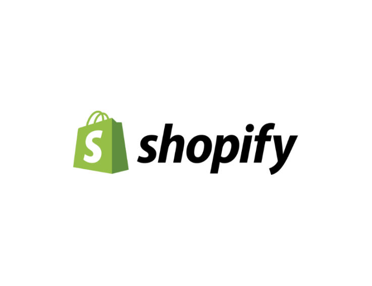 Logo van Shopify
